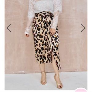 Jaspre Leopard Skirt